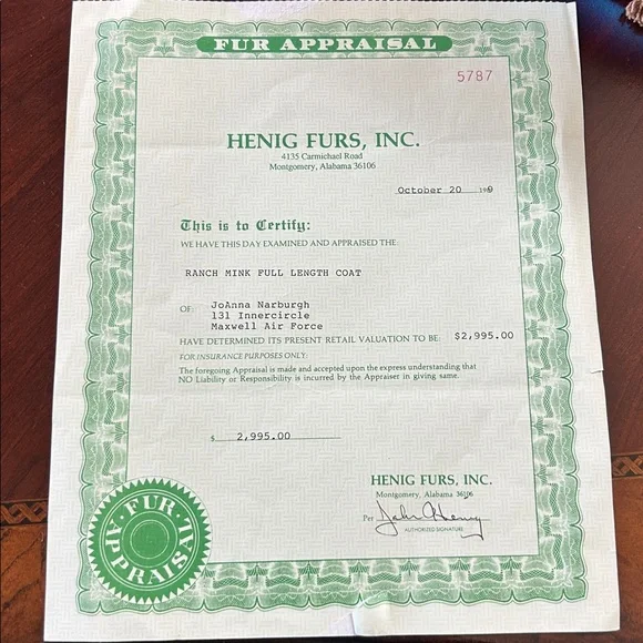 SAGA Mink Ranch Full Length Coat/ pockets, HENIG Furs, Excellent New Condition - Picture 11 of 13